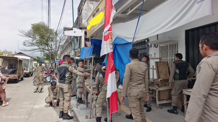 Lagi, Satpol PP-WH Tertibkan Puluhan PKL hingga Gepeng di Banda Aceh