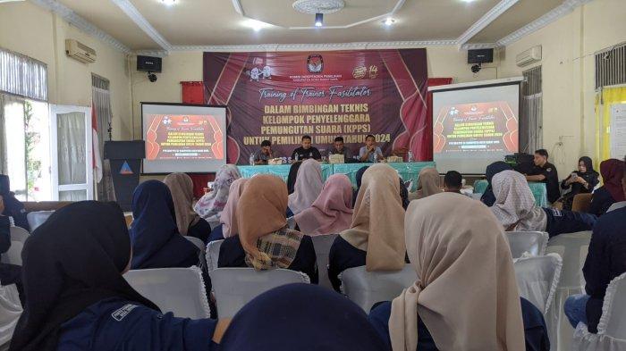 Jelang Pelantikan KPPS, PPK dan PPS se-Abdya Ikut Bimtek