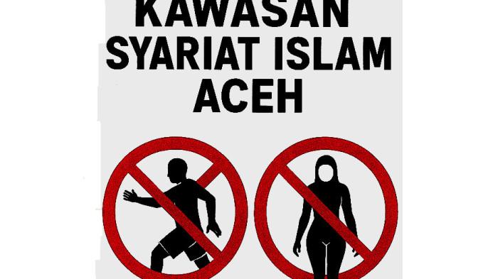 Pakai Celana Pendek dan Ketat, Petugas WH Tegur Pelari di SHB Lhoong Raya
