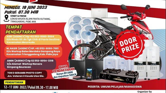 Selain PKPJ, Pemkab Pidie Jaya akan Gelar Fun Walk & Fun Bike, Siap-siap Daftar, Hadiah Utama Sepmor