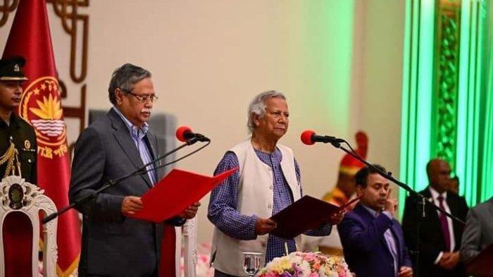 Muhammad Yunus Resmi Dilantik jadi PM Sementara Bangladesh, Ini Janjinya Setelah Dilantik