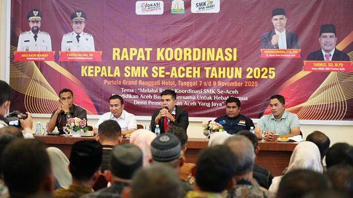 Plt Kadisdik Aceh Tegaskan, BLUD SMK Gagal Mandiri Selama Tiga Tahun Akan Ditutup