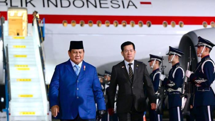Prabowo Tiba di Korea Selatan Hadiri KTT APEC 2025