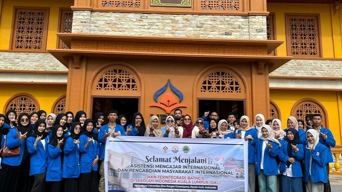 Lepas Mahasiswa Asistensi Mengajar Internasional Tahap 2, Ini Pesan Rektor UBBG Banda Aceh