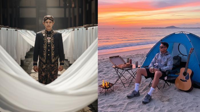 Prompt AI Foto Pakai Baju Adat Jawa atau Lagi di Pantai, Copy Tulisan Ini dan Gunakan Gemini AI