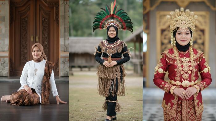 Prompt Gemini AI Foto Pakaian Adat dengan Tampil Elegan, Ada Jawa, Bugis, hingga Sumsel, Ini Teksnya