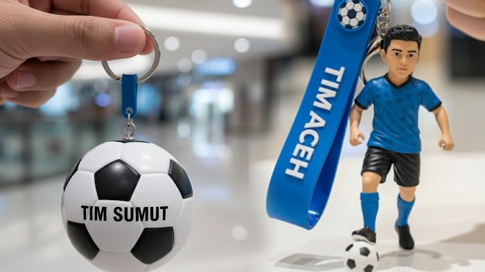 Promt dan Cara Buat Gantungan Kunci Sepak Bola, Ada Nama Sendiri Lewat Gemini AI, Bisa Jadi Ide Kado