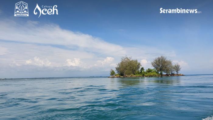 Pulau Mini Danau Anak Laut Aceh Singkil