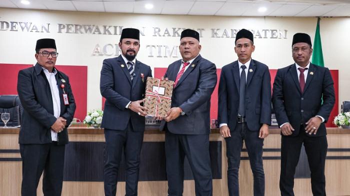 Rancangan KUA-PPAS Plafon Anggaran 2026 Diserahkan ke DPRK, Ini Kata Bupati Aceh Timur Al-Farlaky