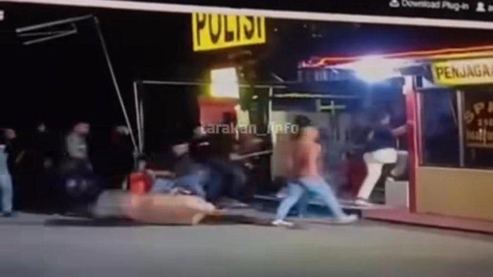 Mapolres Tarakan Diserang Puluhan TNI, 5 Anggota Polres Tarakan Alami Luka, Semua Berpangkat Bripda