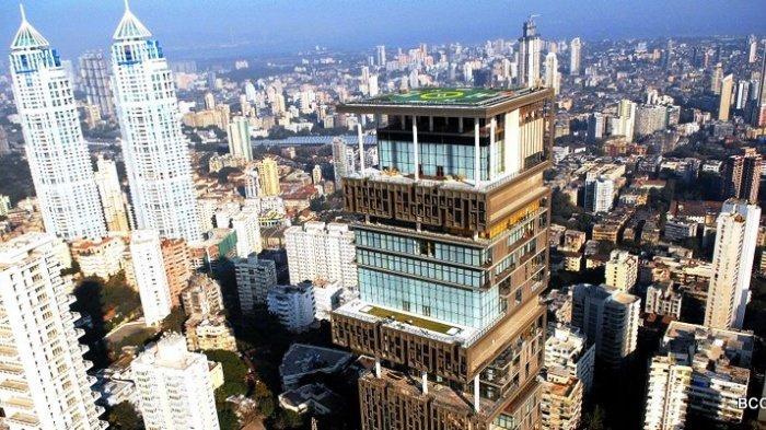 Penampakan Rumah Ikonik Mukesh Ambani, Orang Terkaya di Asia, Punya 27 Lantai Pekerjakan 600 Orang