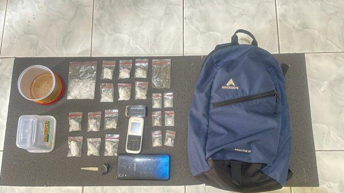 Warga Pijay Ditangkap Saat Makan Nasi di Lhokseumawe Berasama 19 Paket Sabu