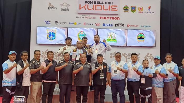 Sambo Raih 4 Medali di PON Beladiri Kudus 2025, May Saputra Sumbang Perak