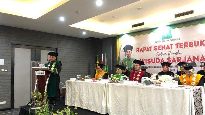 STAI Tgk Chik Pante Kulu Laksanakan Rapat Senat Terbuka, 51 Lulusan Sarjana S-1 Diwisuda