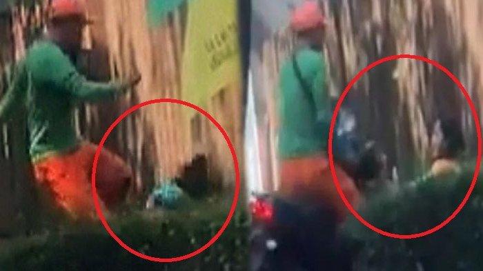 Detik-detik Petugas PPSU Aniaya Pacar di Kemang, Tendang dan Tabrak Korban Pakai Sepeda Motor