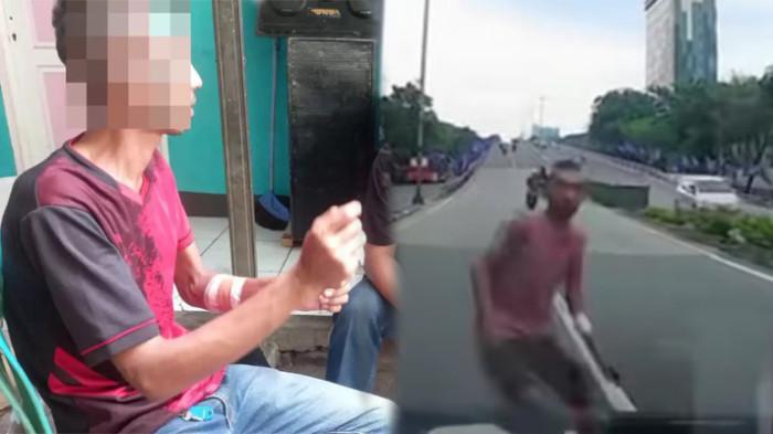 Fakta Pria Menabrakkan Diri ke Mobil di Jalan Tanah Abang: Sempat Ditangkap Polisi, Ternyata ODGJ