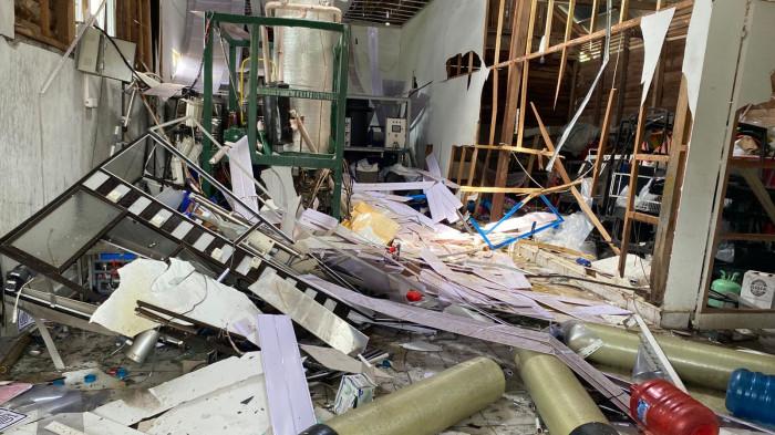 Ledakan Tabung Freon di Meulaboh, Diduga Akibat Tekanan Tinggi