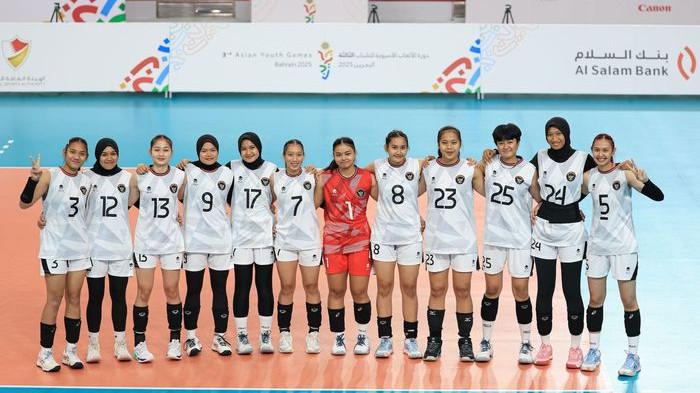 Final Voli Asian Youth Games 2025: Tim Putri Indonesia vs Iran, Ambisi Balas Dendam dan Medali Emas