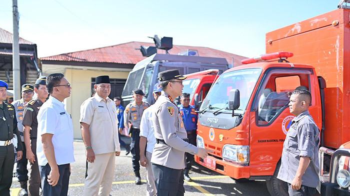 Kapolres Pidie Pimpin Apel Kesiapan Tanggap Bencana Tahun 2025