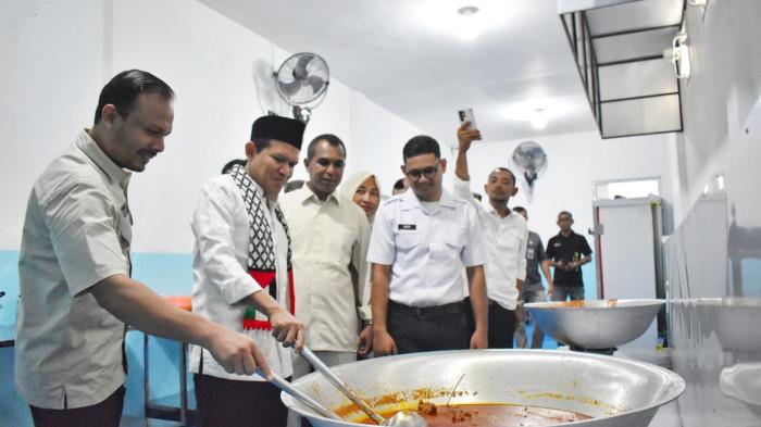 Wagub Aceh Fadhlullah Resmikan Dapur MBG SPPG Seunuddon di Aceh Utara