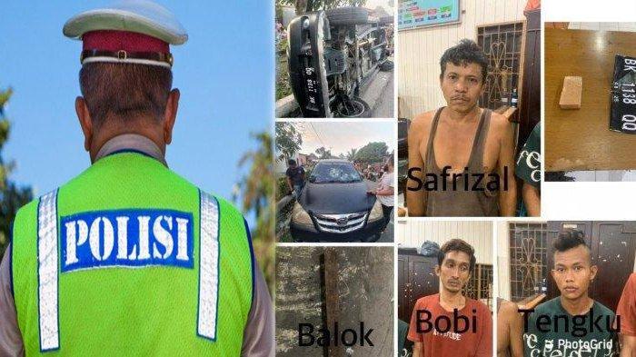 5 Polisi Terluka Dikeroyok Warga di Deliserdang, Mobil Petugas Dirusak, 3 Pelaku Ditangkap