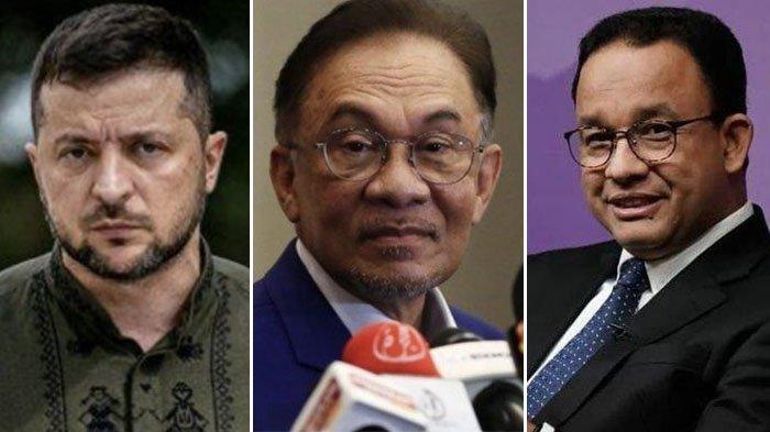 Tokoh Tahun Ini: Zelensky, Anwar Ibrahim, dan Anies Baswedan