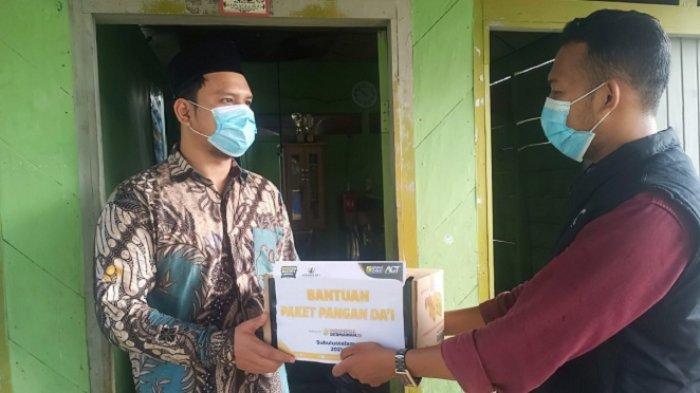 ACT Aceh Bantu Biaya Hidup Dai Perbatasan Aceh-Sumatera Utara