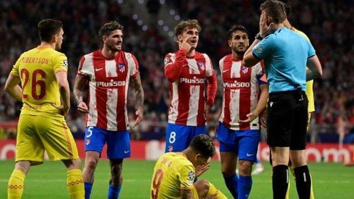 Liverpool Kalahkan Atletico Madrid, Antoine Griezmann Kartu Merah, Mohamed Salah Cetak 2 Gol