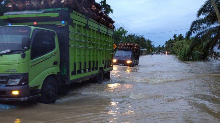Banjir di Tripa Makmur Nagan Raya Meluas, Krueng Lamie Meluap