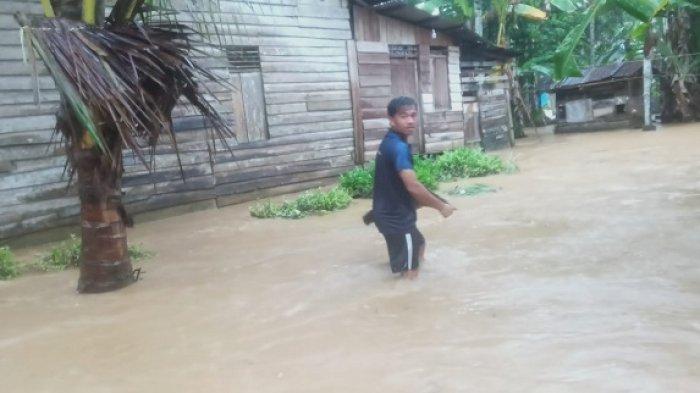 Hujan Lebat Guyur Aceh Selatan, Tiga Desa Terendam Banjir