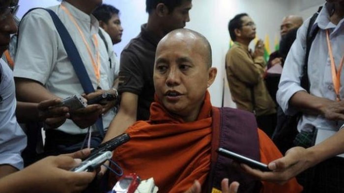 Biksu Ashin Wirathu, Teroris Pembantai Muslim Rohingya, Kenali Enam Fakta Mengejutkan Si Botak Ini