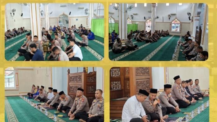 Polres Sabang Gelar Binrohtal, Tekankan Iman dan Akhlak dalam Bertugas