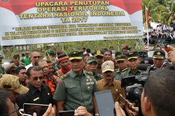 Ini Jumlah Senpi yang Dikumpulkan TNI Selama Opster di Aceh Utara