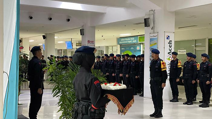 1 Kompi Brimob Aceh Kembali dari Penugasan di Jakarta, Kapolda Beri Apresiasi