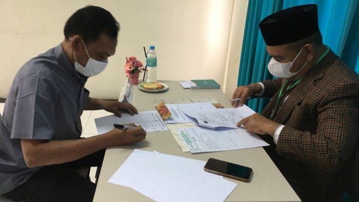 Calon Mahasiswa Pascasarjana (S2) Umuslim Bireuen Ikut Tes Wawancara