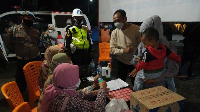 Cegah Covid-19, Pelaku Perjalanan Dirapid Test Antigen di Posko Perbatasan Aceh-Sumut, Subulussalam
