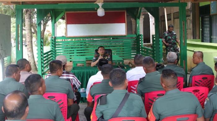 Dandim 0107/Aceh Selatan Kunjungan Kerja Perdana ke Koramil Jajaran