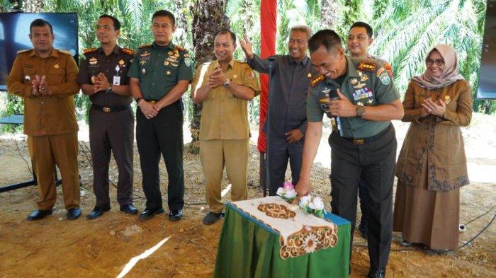 Warga Sumberdaya Nagan Raya Miliki Sarana Air Bersih, Ini Pesan Danrem 012/TU