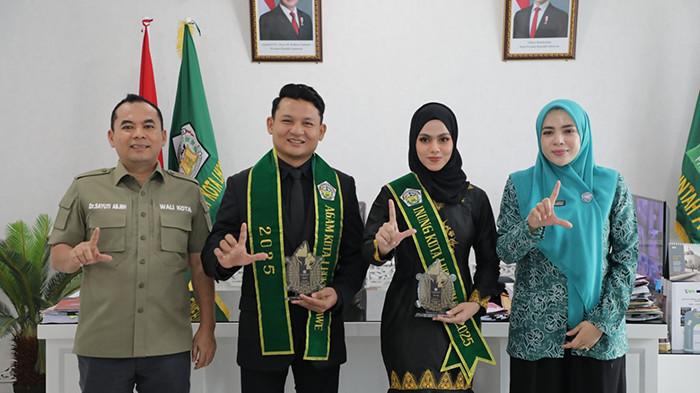 M Ikram Mullah dan Puan Rizkya Akila Duta Wisata Lhokseumawe 2025