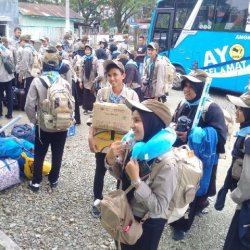 Peserta Ekspedisi Nusantara Jaya Tiba di Simeulue
