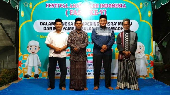 Wakil Ketua DPRK Aceh Besar Buka Festival Anak Saleh di Ponpes Darul Muttaqin