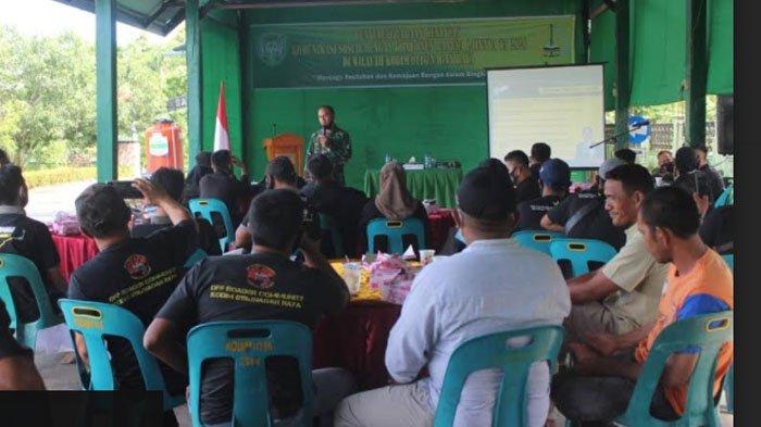 Kodim Nagan Raya Adakan Komunikasi Sosial, Ajak Jadi Pelopor Protkes di Masa Pandemi Covid-19