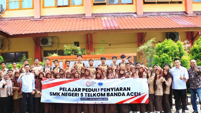KPI Aceh Gandeng SMK 5 Telkom Banda Aceh Perkuat Literasi Digital Generasi Muda