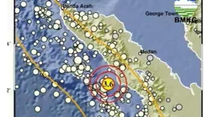 Aceh Singkil 2 Kali Digoyang Gempa dalam Hitungan Menit, Warga tak Rasakan Getaran