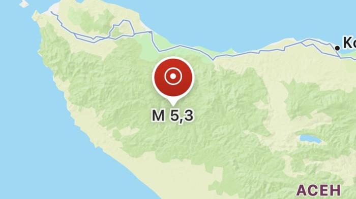 Gempa M 5,3 Guncang Pidie, Getaran Terasa hingga ke Banda Aceh