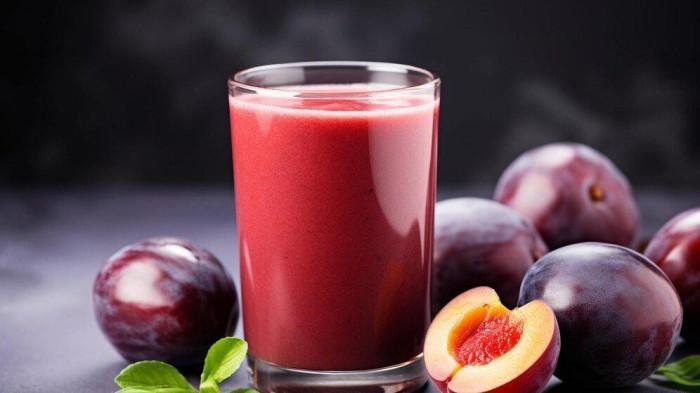 ilustrasi jus prune, minuman tinggi zat besi yang bantu mengatasi kelelahan