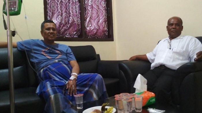 Tergelincir Saat Tinjau Lokasi Air Terjun di Mane, Begini Kondisi Fadhlullah Saat Dibesuk Abusyik