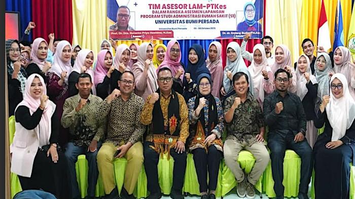 Prodi Administrasi Rumah Sakit Kampus Universitas Bumi Persada Raih Akreditasi Unggul