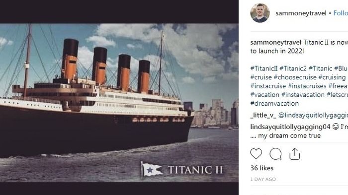 Kapal Titanic II Siap Berlayar, Diklaim Lebih Aman dari 'Pendahulunya'