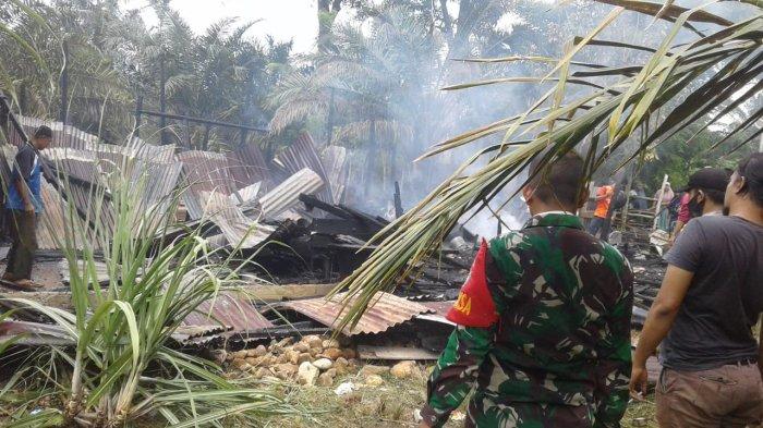 Kebakaran Hanguskan Satu Unit Rumah Warga Ladang Rimba Aceh Selatan